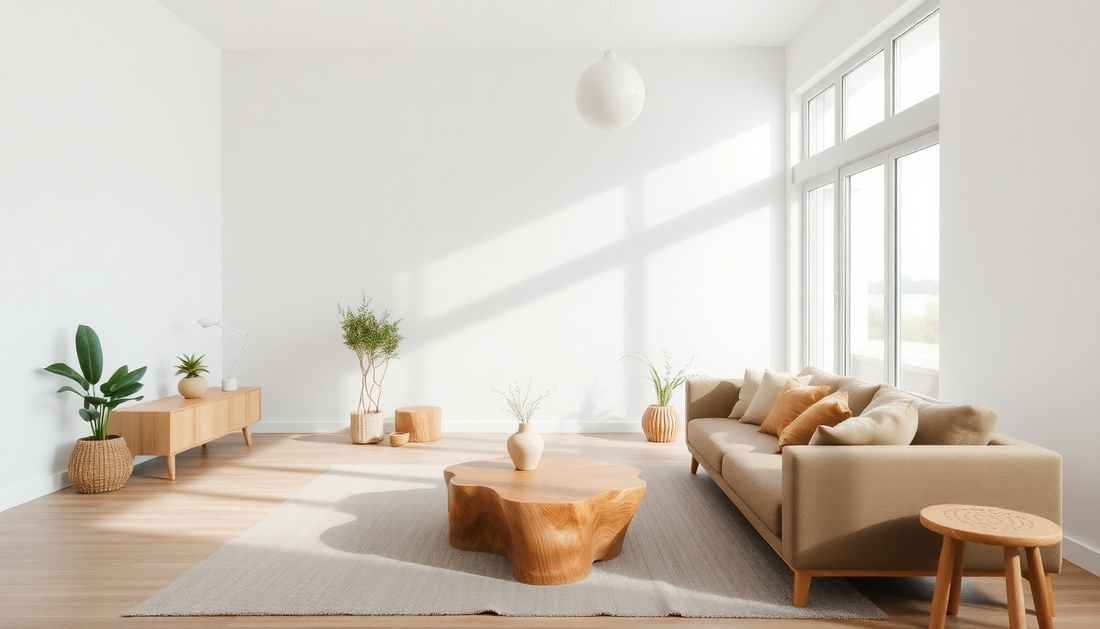 Balancing Form and Function: Creating Spaces with Reserved, Natural Furniture