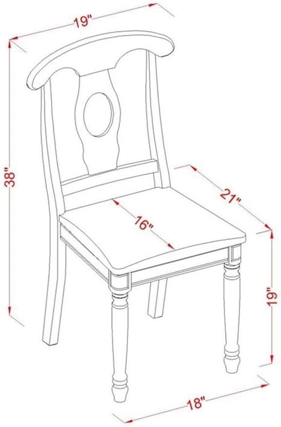 East West Furniture LGKE9-BLK-LC 9 Piece Dining Room Set Includes a Rectangle Kitchen Table with Butterfly Leaf and 8 Faux Leather Upholstered Dining Chairs, 42x84 Inch, Black