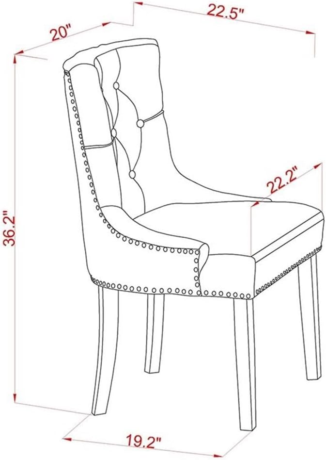 East West Furniture X697FR102-7 7 Piece Dinette Set Consist of a Rectangle Dining Room Table with X-Legs and 6 Light Beige Linen Fabric Parson Dining Chairs, 40x72 Inch, Multi-Color