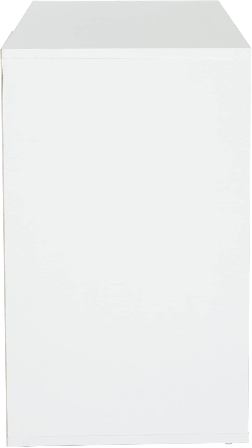 OSP Home Furnishings Ravel 40-Inch Wide Writing Desk, White