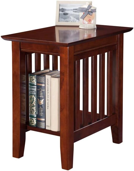 AFI Mission Chair Side Table in Walnut