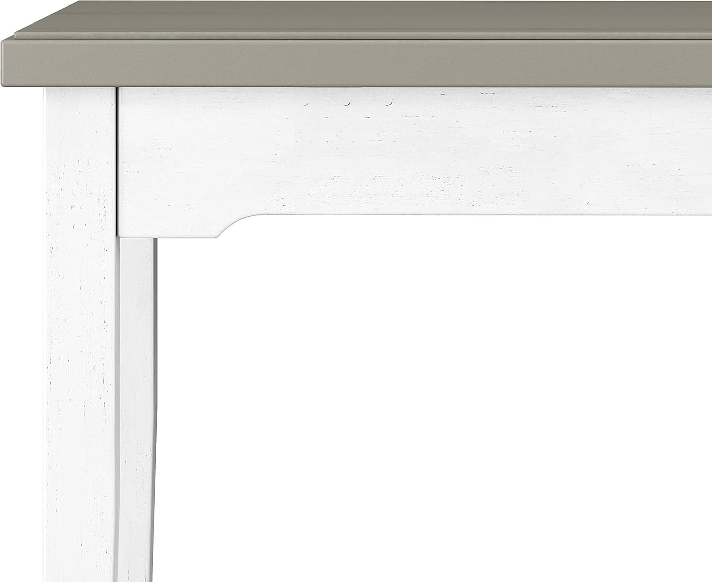 Hillsdale Furniture Hillsdale Clarion Side, Distressed Gray/Sea White Counter Height Table