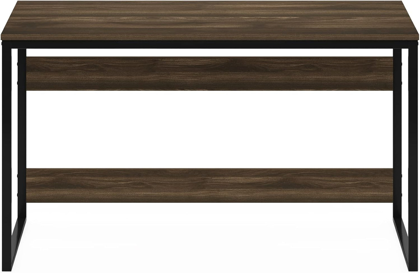 Furinno Moretti Modern Lifestyle Enhanced Study Desk 52 Inch, 52-Inch, Columbia Walnut