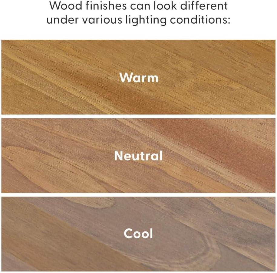 Plank+Beam Forma Console Table, 46 Inch, Solid Wood Sofa Table, Entryway Table for Hallway, Narrow Behind The Couch Table, Console Tables for Entryway, Living Room, Foyer, Easy Assembly, Pecan