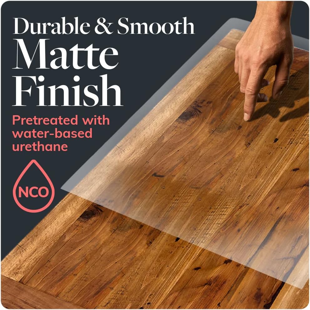 Reclaimed Wood Table Top - Rustic Recycled Solid Wooden Piece Perfect for Signs, Counters, Kitchens Table Tops (Reclaimed Wood Tabletop with Breadboard Ends, 36" x 36")