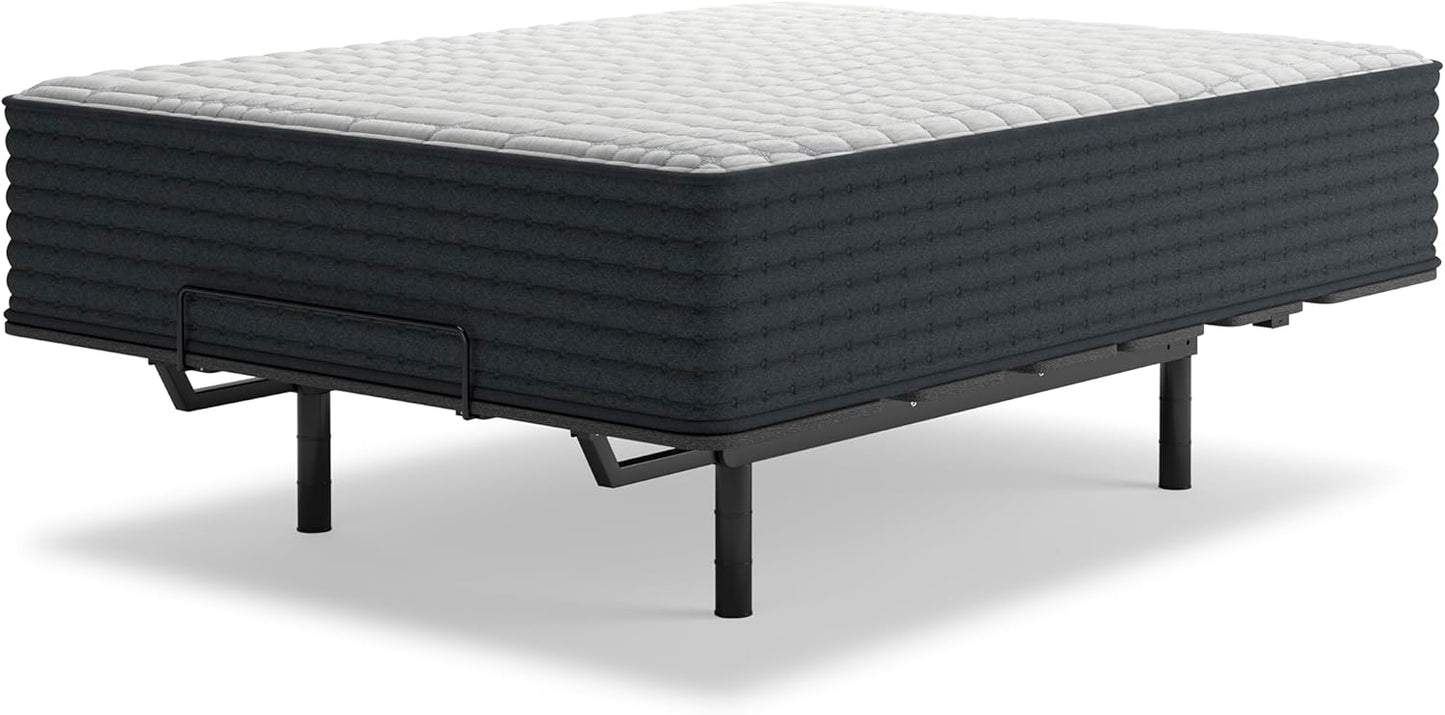 Signature Design by Ashley Hybrid 1400 14 Inch Extra Plush Gel Memory Foam Mattress with Edge Support for Pressure Relief, King, Fiberglass Free, Mattress in A Box