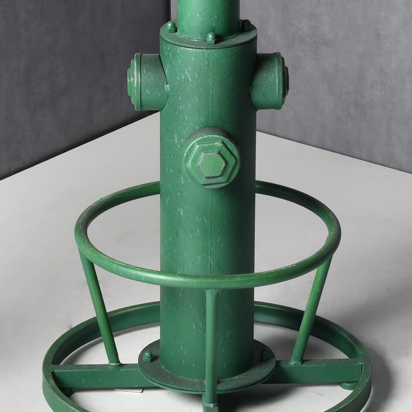 Topower Industrial Bar Table 38.58-48.43" Adjustable Pub Table Kitchen Dining Coffee Bistro Table Antique Green