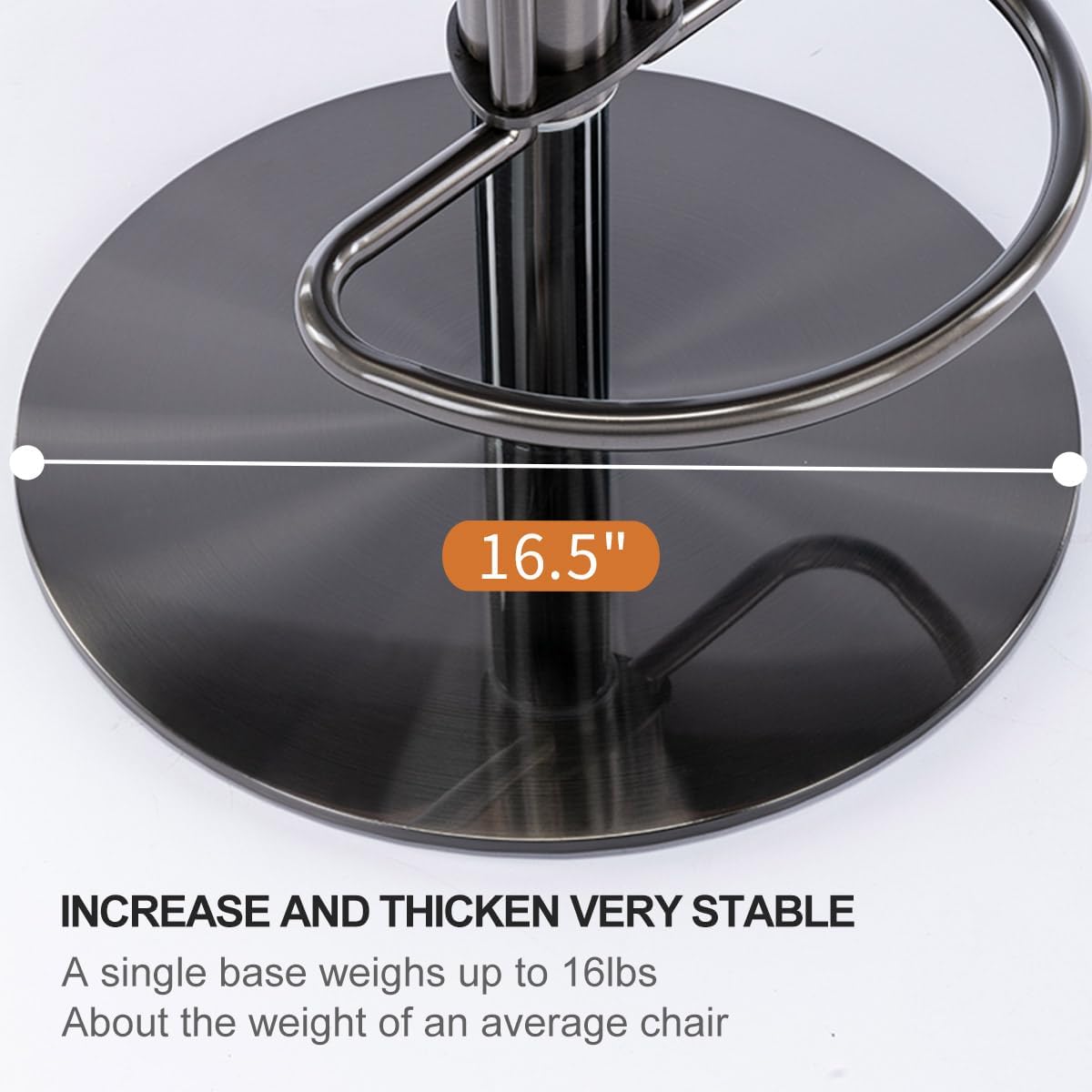 Black Titanium Stainless Steel Bar Stools,Grade Modern Leather Bar Chair with Backrest,Swivel Adjustable Height for Kitchen Counter and Dining Room (Brown Leather-2pcs)