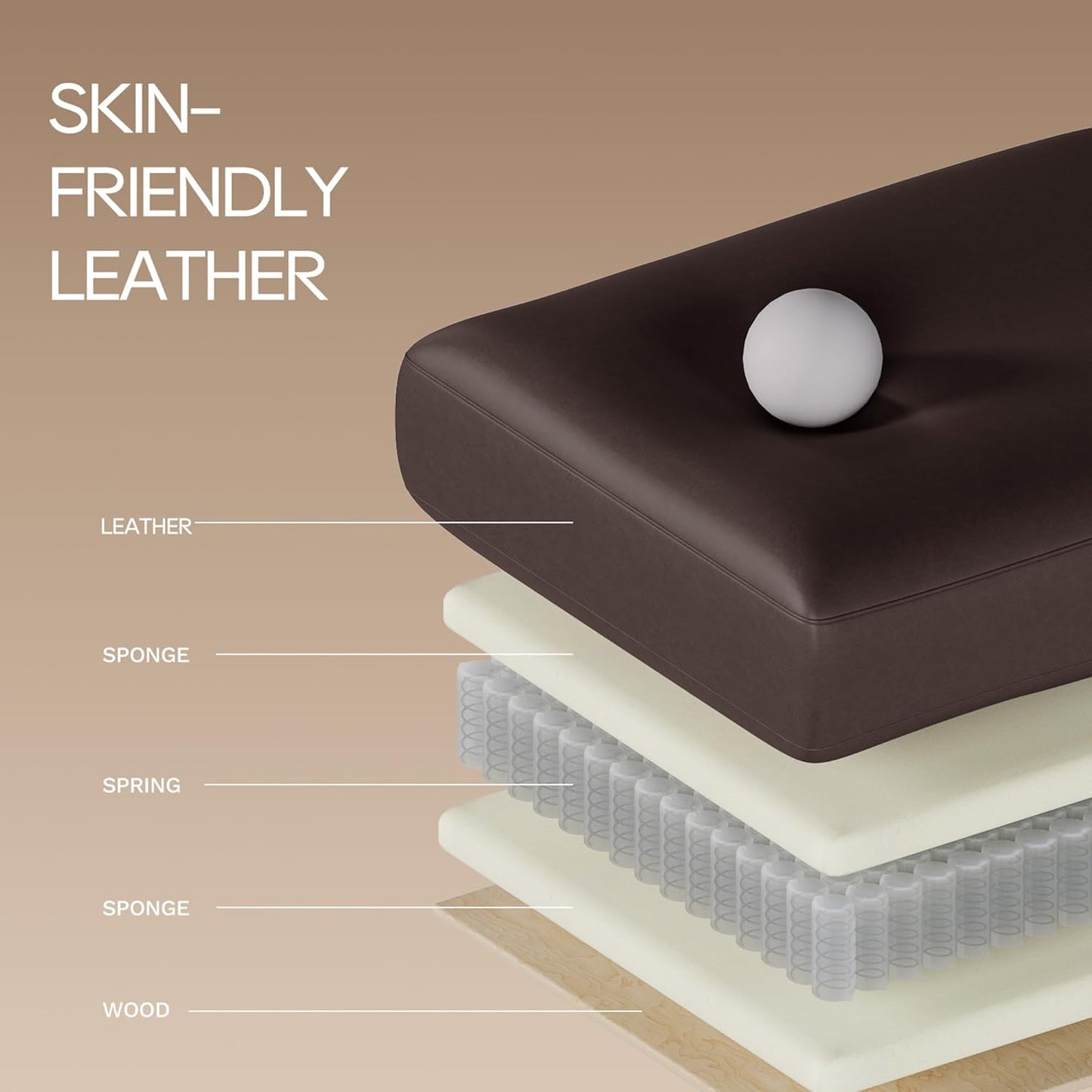 COLAMY Pushback Electric Recliner Chair Set of 2, Premium Leather Upholstery with Adjustable Angles, Extra Lumbar Pillow, Built-in Charging Port, Business-Casual Style for Living Room,Brown