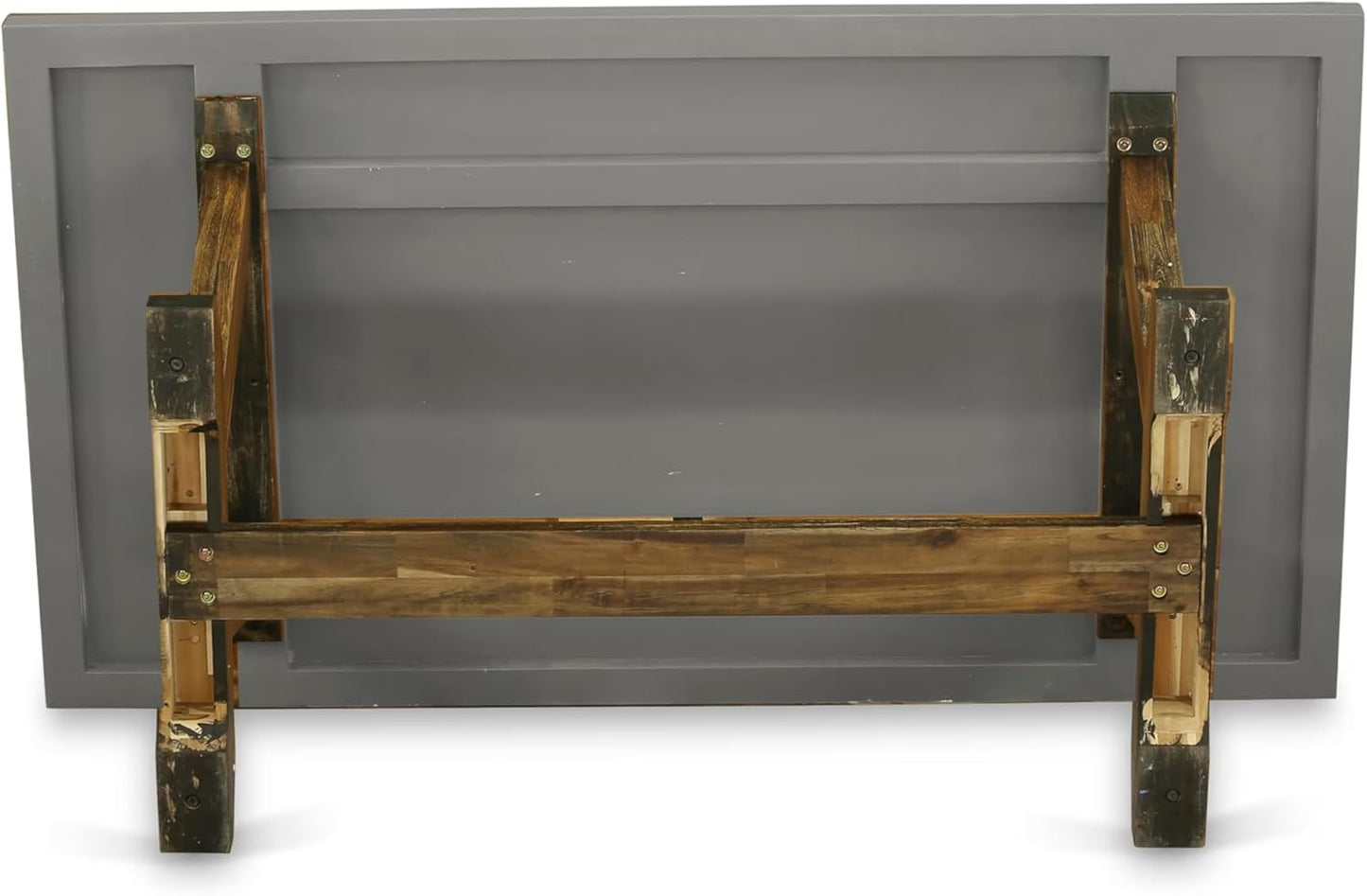 East West Furniture V797MZN32-5 5 Piece Kitchen Table Set Includes a Rectangle Dining Table with V-Legs and 4 Light Beige Linen Fabric Parson Dining Room Chairs, 40x72 Inch, Multi-Color