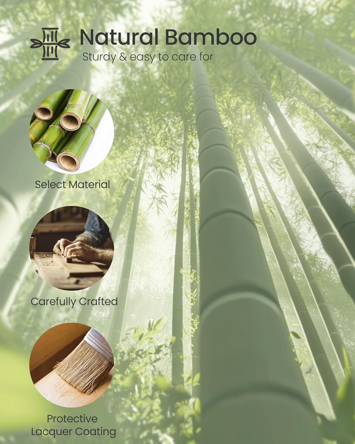 SONGMICS Shoe Rack Bench, 3-Tier Bamboo Shoe Storage Organizer, Entryway Bench, Holds Up to 286 lb, 11.3 x 27.6 x 17.8 Inches, for Entryway Bathroom Bedroom, Forest Green ULBS004C01