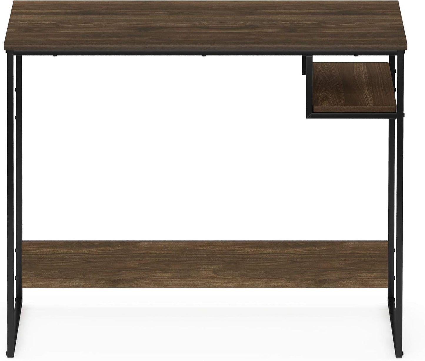 FURINNO Moretti Lifestyle Study Desk, 35 Inches, Columbia Walnut