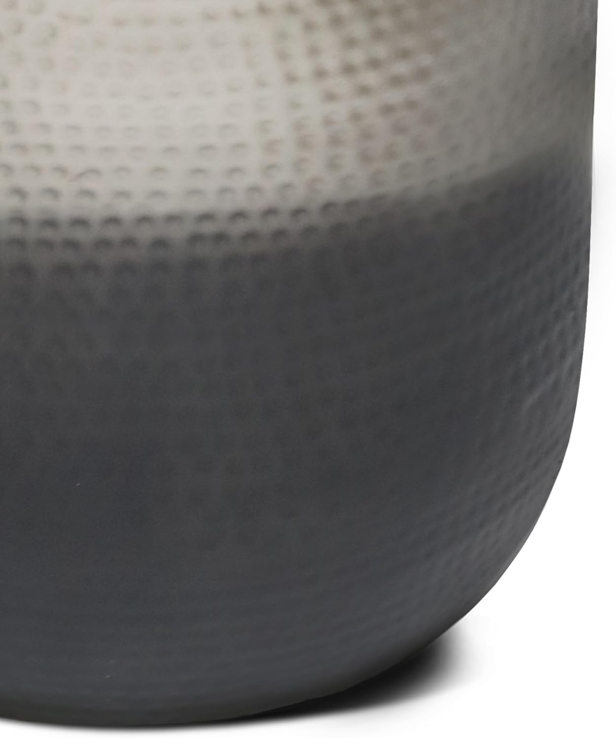 SIMPLIHOME Nova Boho 19 Inch Wide Metal Side Table in Silver Ombre, Fully Assembled, For the Living Room and Bedroom