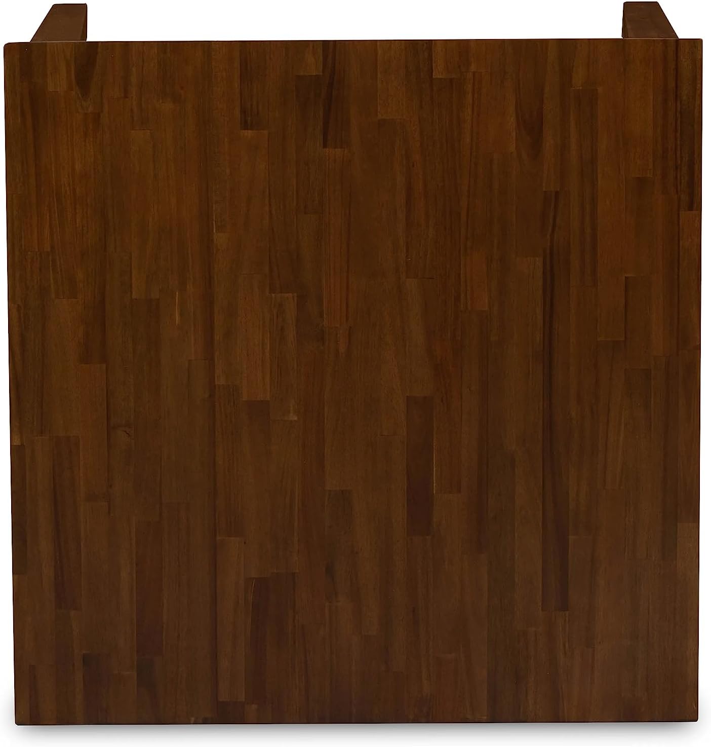 East West Furniture OXSI5-AWA-04 5 Piece Dinette Set for Small Spaces Contains a Square Modern Dining Table and 4 Upholstered Parson Chairs, 36x36 Inch, Antique Walnut