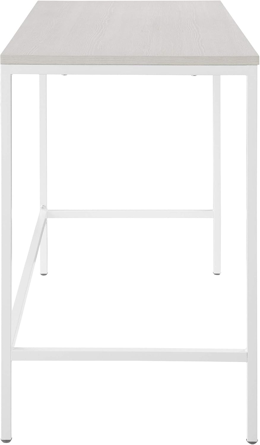 OSP Home Furnishings Contempo 42-Inch Desk, White