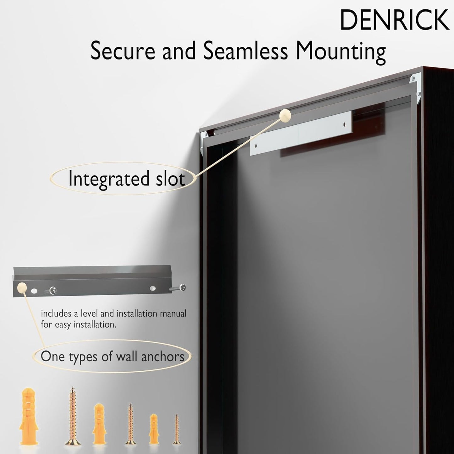 Brushed Metal Thick Frame Bathroom Mirror 20 x 30 Inch Metal Frame Black Rectangular Wall Mirror Matte Black Vanity Mirrors Square Corner, Modern Rectangle Mirrors(Horizontal/Vertical)