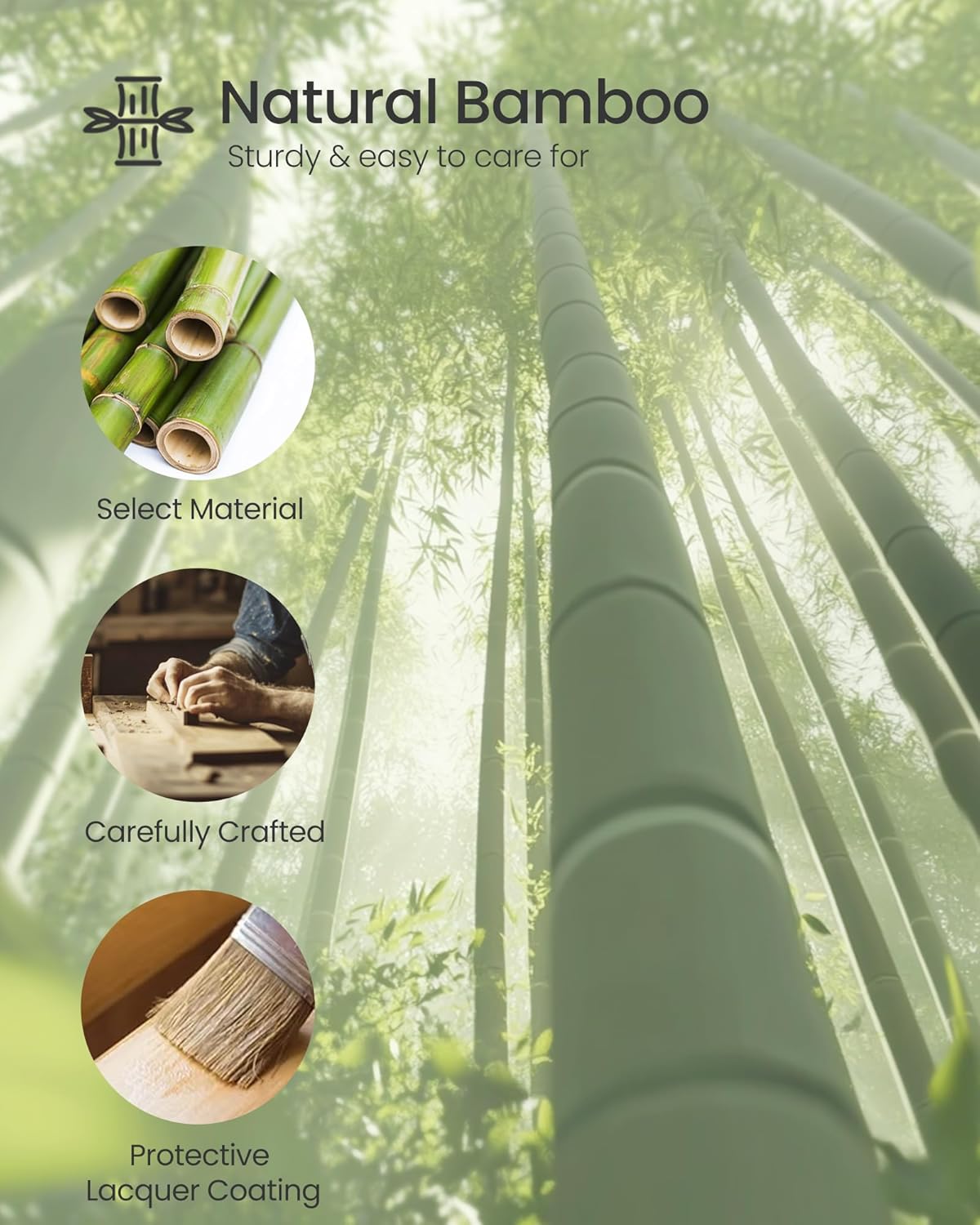 SONGMICS Shoe Rack Bench, 3-Tier Bamboo Shoe Storage Organizer, Entryway Bench, Holds Up to 286 lb, 11.3 x 19.7 x 17.8 Inches, for Entryway Bathroom Bedroom, Ink Black ULBS001B01