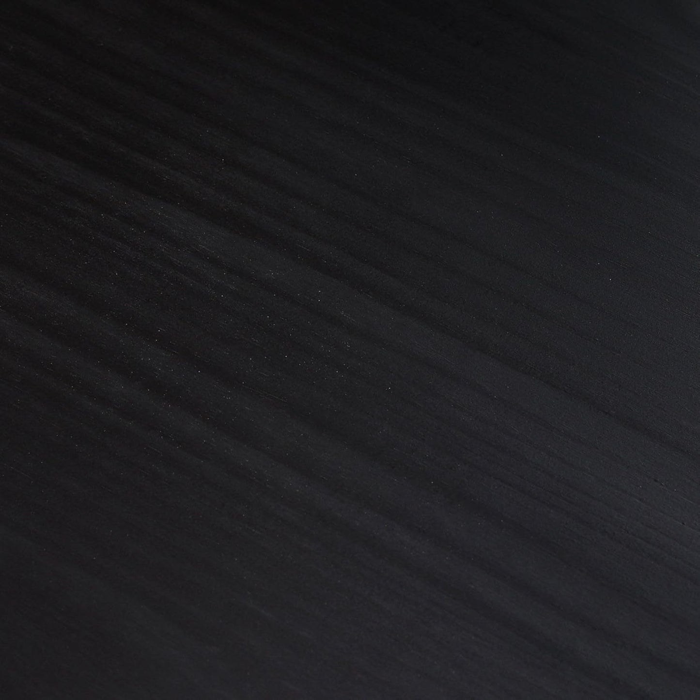 Plank+Beam Verso Round Dining Table, 38 Inch Solid Wood Kitchen & Dining Room Table, Minimalist Table for Dining Room, Kitchen Dinner Table, Black