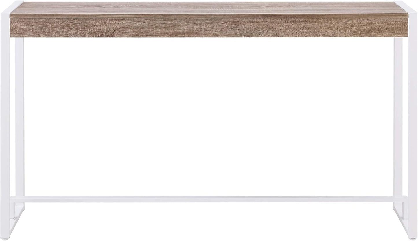 Holly & Martin Macen Console Tables Online - Mocha Gray with White Tables