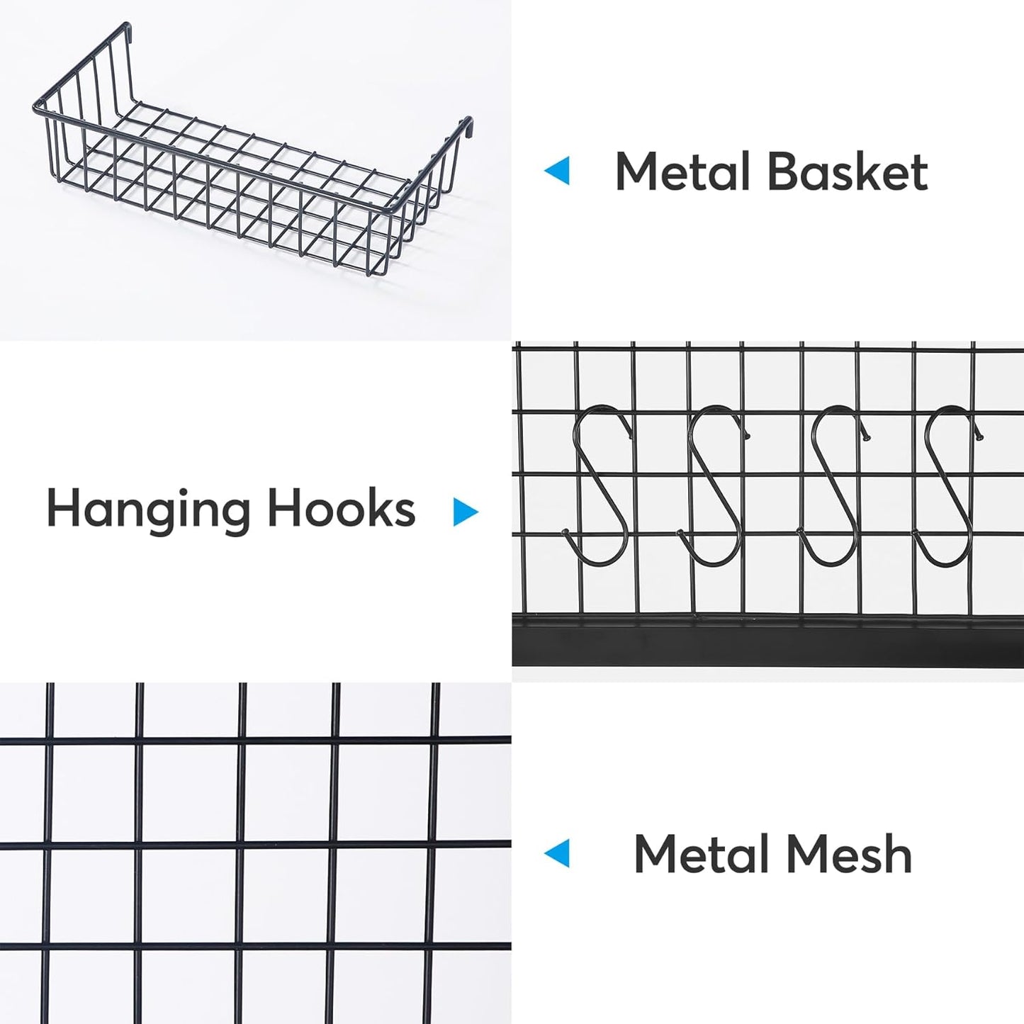 Tribesigns 55" Large Computer Desk with Wireless Charging 5 Storage Shelves, Office Desk Study Table Writing Desk Workstation with Hutch Bookshelf for Home Office(Gray)