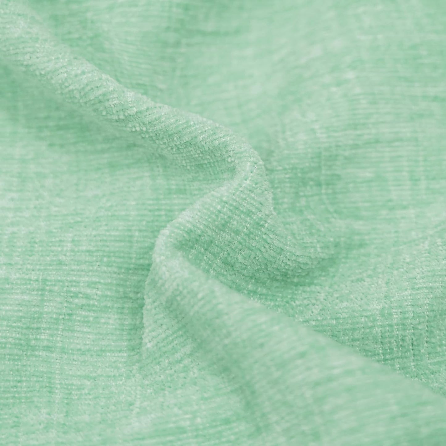 CaliTime Throw Pillow Covers Decorative 12 X 20 Inches Pack of 2 Cozy Chenille Cushion Cases for Couch Sofa Bed Living Room Home Grey Green