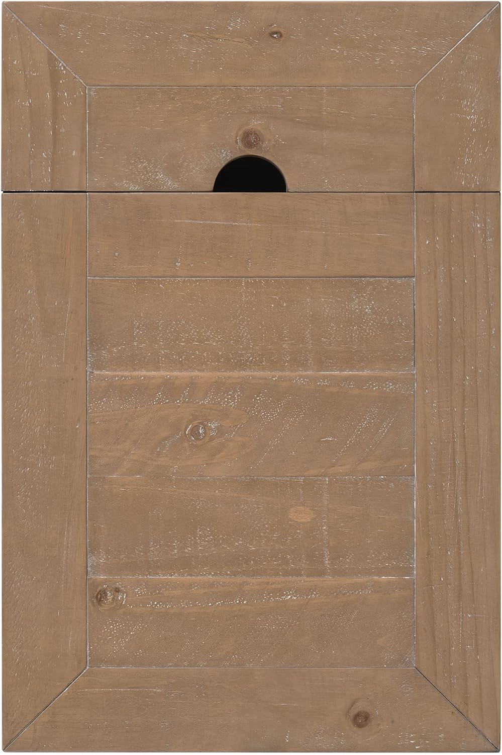 Martin Svensson Home Monterey Chairside Table with Power, Driftwood