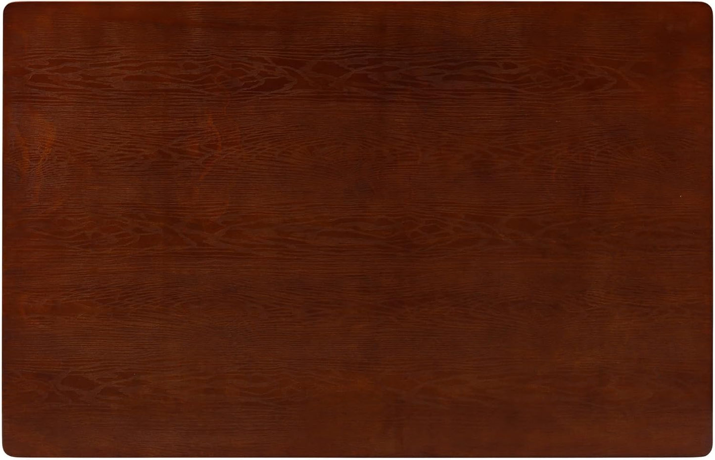 NTC Mingle 55 Inch Modern Design, Rectangular Dinner Table for Dining Room, Living Room Furniture, Effortless Assembly, Dark Walnut