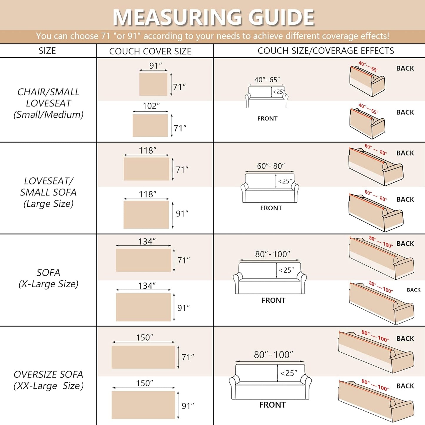 MYSKY HOME White Couch Cover for Dogs Washable Pet Couch Cover Furniture Protector Cover Non Slip Soft Couch Sofa Cover, Love Seat Couch Covers, Sofa Covers Washable, 71" x 102"
