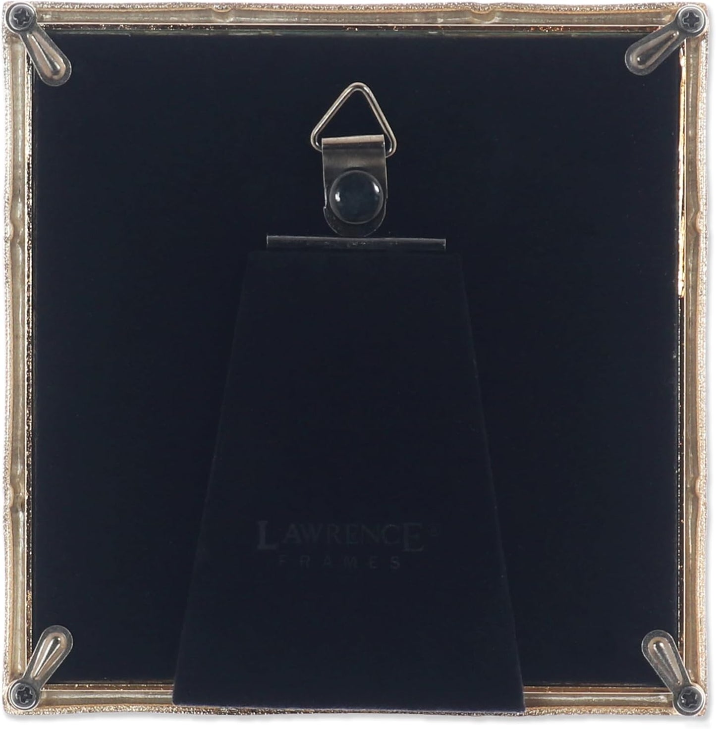Lawrence Frames Bamboo Design Metal Frame, 4x4, Gold