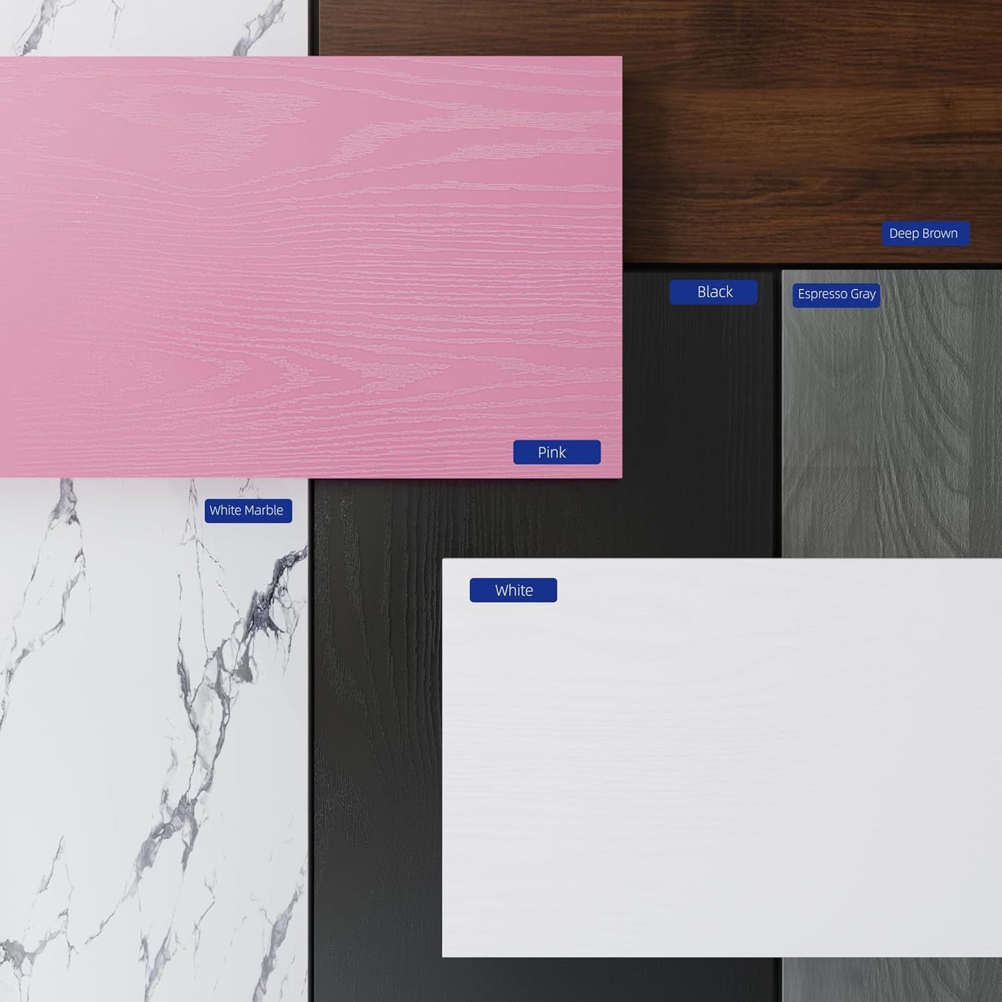 Pamray 32 Inch Small Computer Desk with 2 Drawers for Bedroom Study Writing Home Office Table for Small Spaces Black