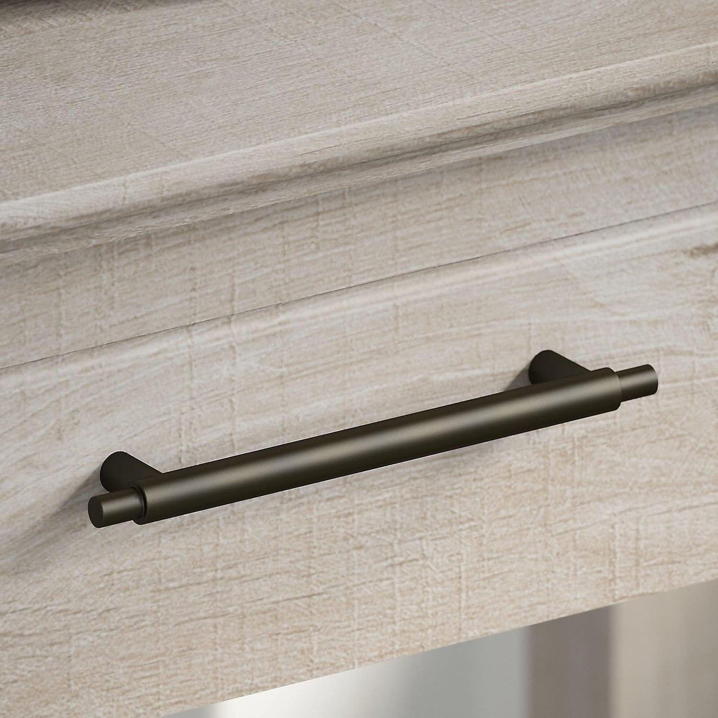 Bush Furniture Key West Coffee Table with Set of 2 End Tables, Washed Gray