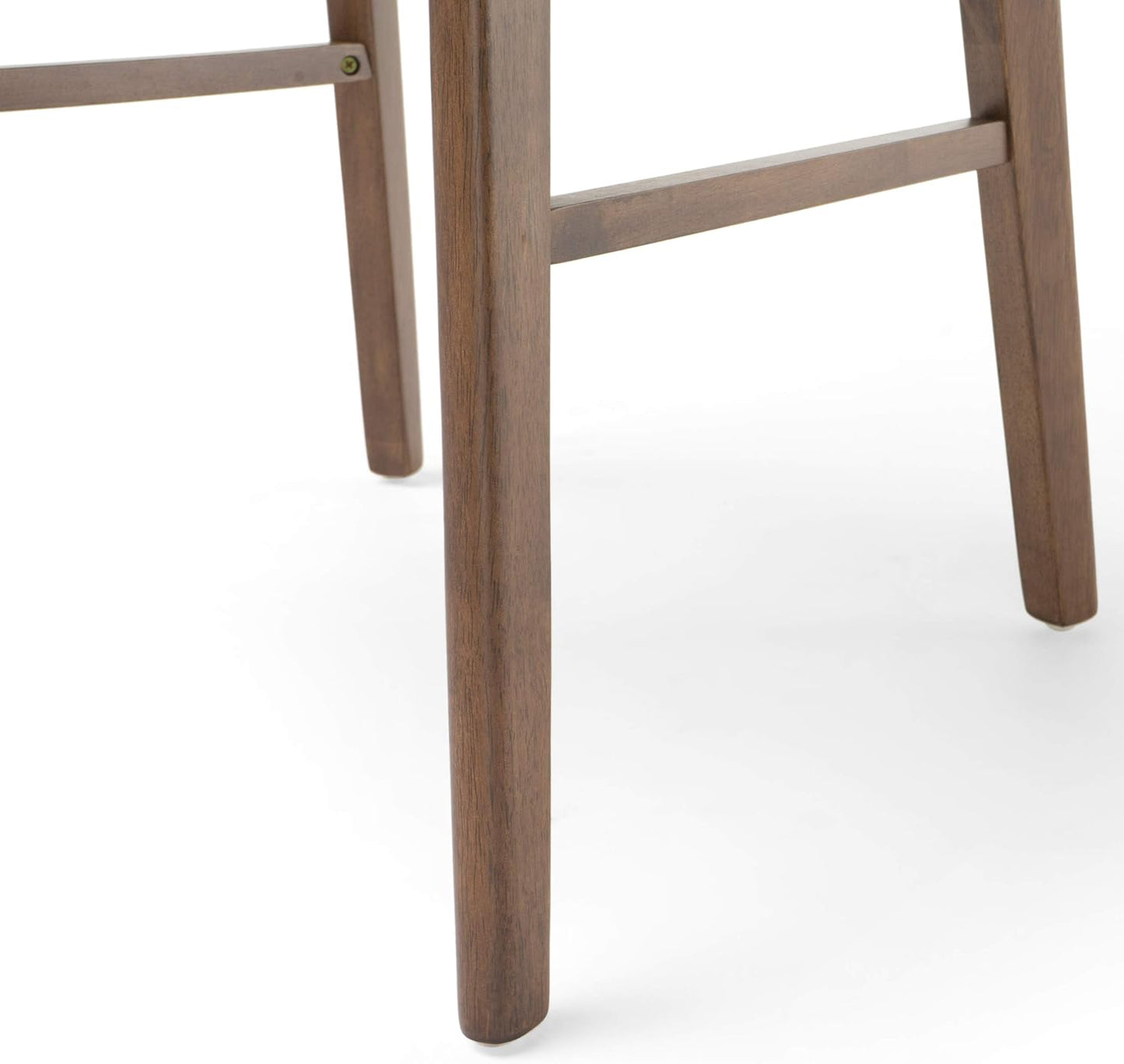 Christopher Knight Home Anthony Mid-Century Modern 7 Piece Dining Set, Light Beige and Walnut