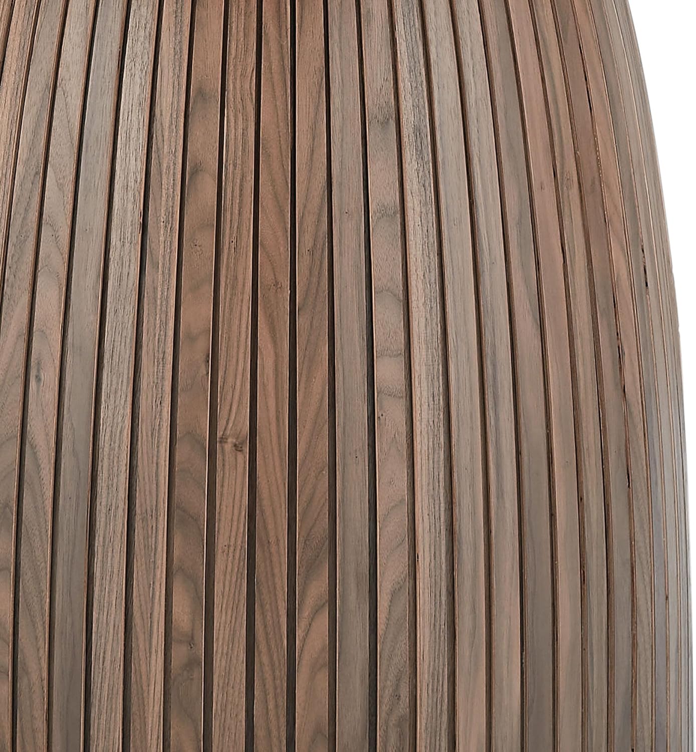 Modern Wooden Mushroom-Shape Round Dining Table, Home Kitchen Furniture Diningtable Natural Wood Grain Variation Tabletop and Circular Leg for Living Space