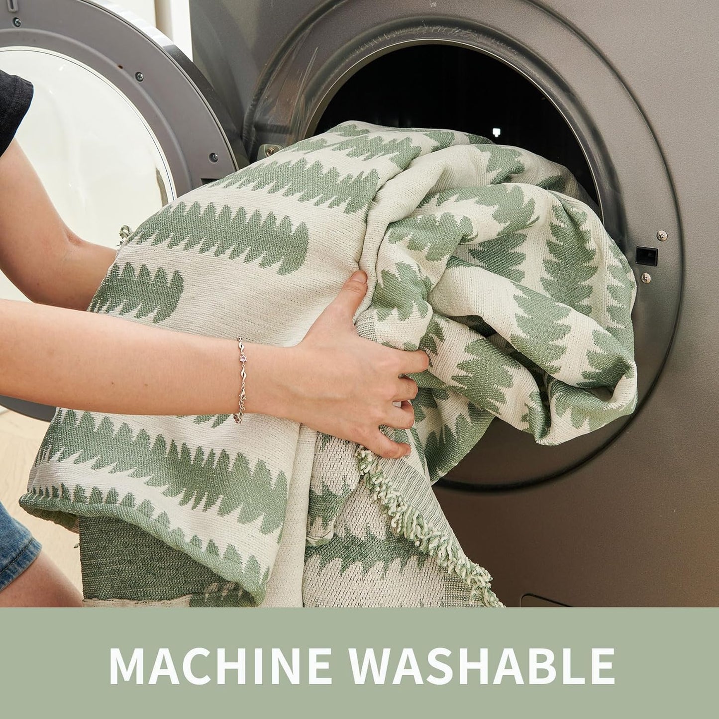 HAOMAIJIA Boho Sofa Covers Couch Covers for 3 Cushion Couch Sofa Pet Friendly Soft Thick Couch Cover for Dogs Washable Sectional Couch Covers L Shape Furniture Protector (Sage Green, 91"x118")