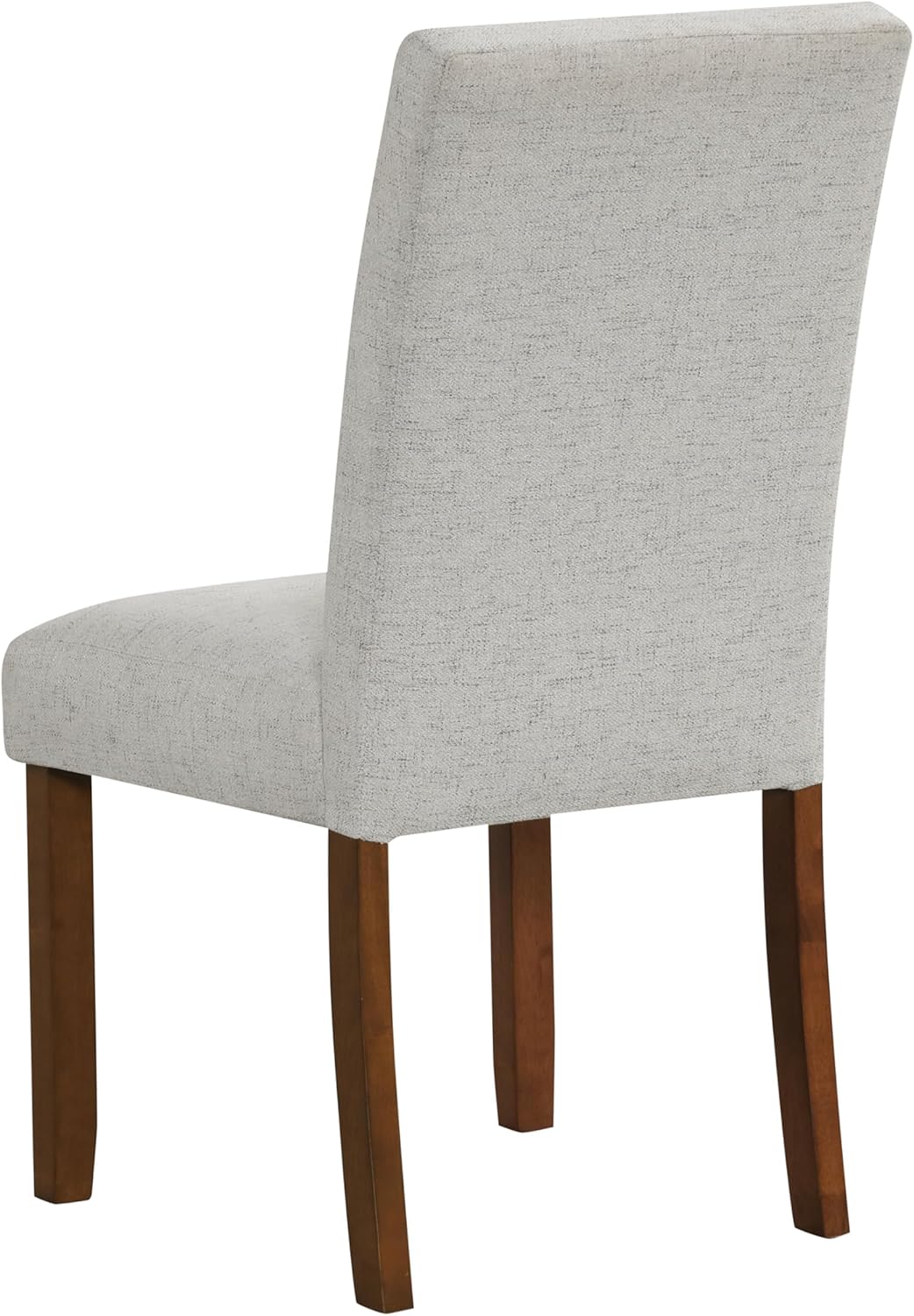 HomePop Button Tufted Fabric Dining Chairs - Slate Gray Woven (Set of 2)