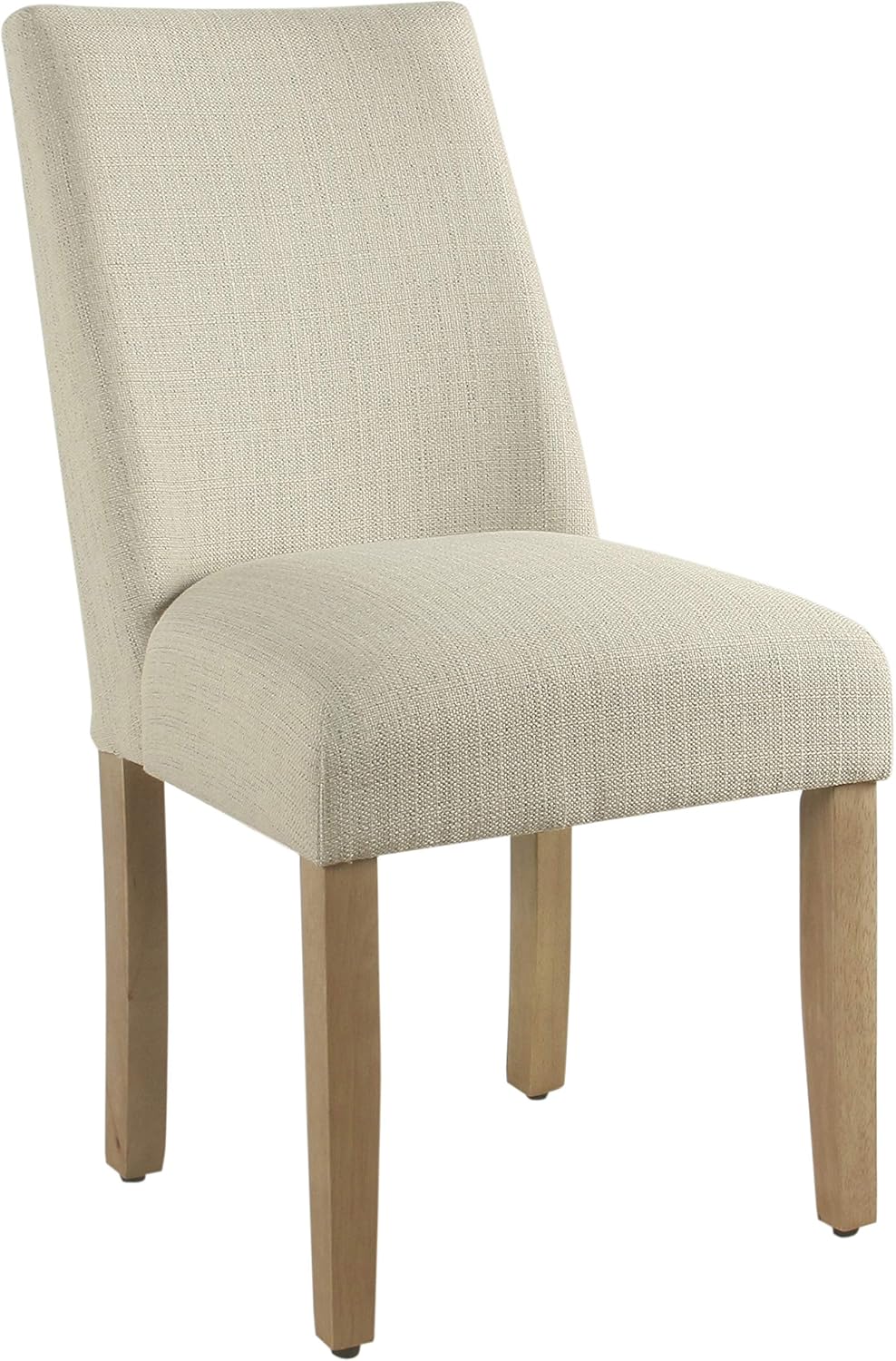 HomePop Marin Curved Back Dining Chair, Single Pack, Linen