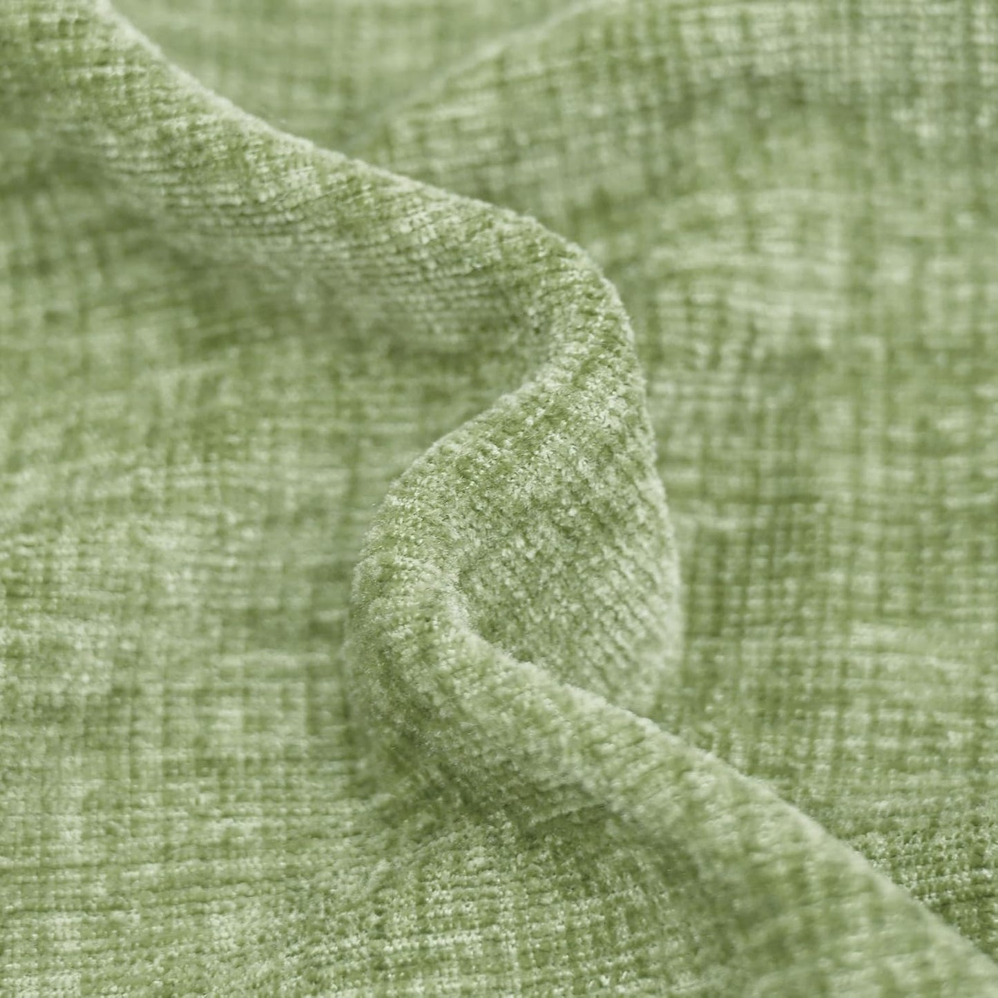 CaliTime Throw Pillow Covers Decorative 16 X 16 Inches Pack of 2 Cozy Chenille Cushion Case for Couch Sofa Bed Living Room Home Sage Green