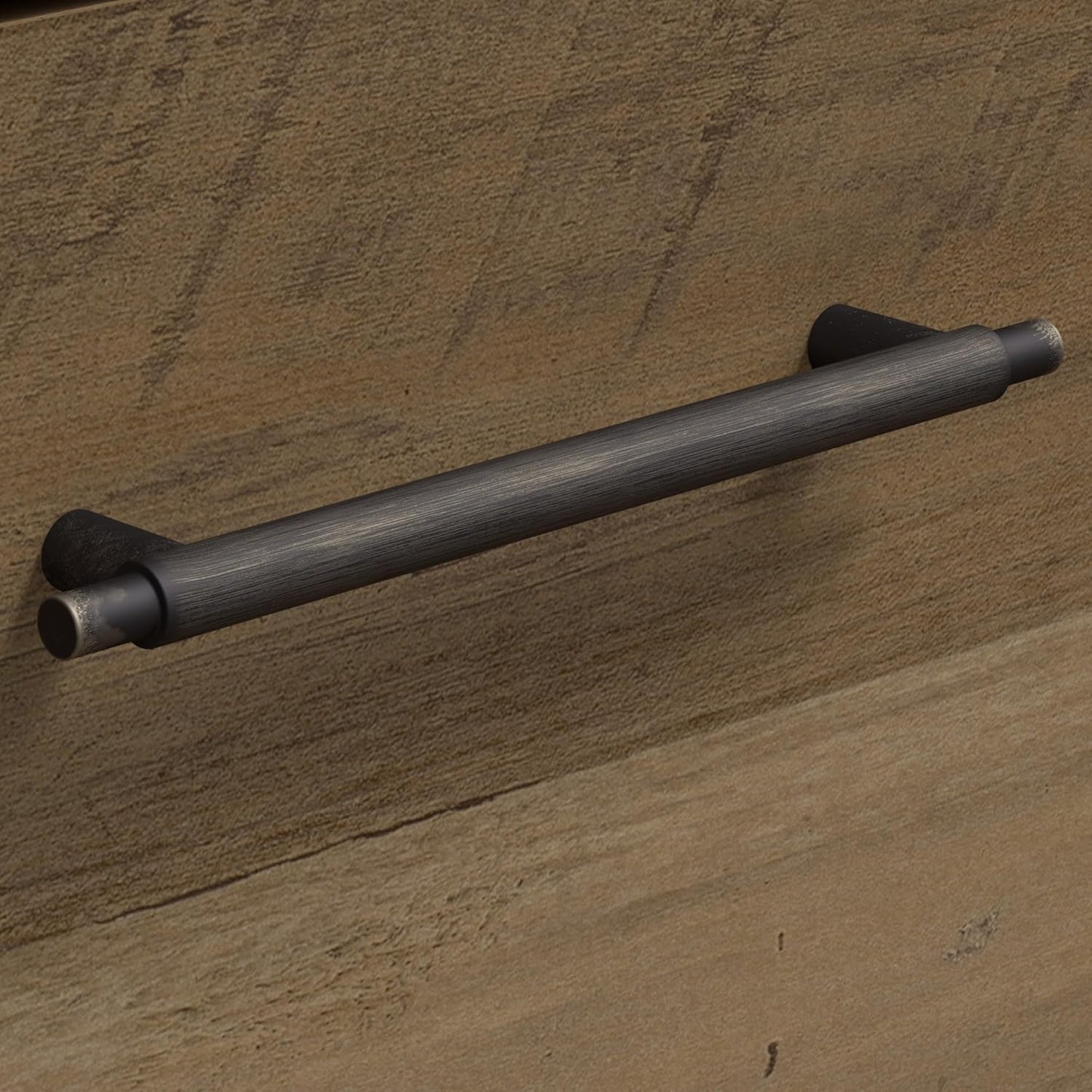 Bush Furniture Key West Small End Table with Storage | Modern Farmhouse Accent Shelf for Living Room in Reclaimed Pine