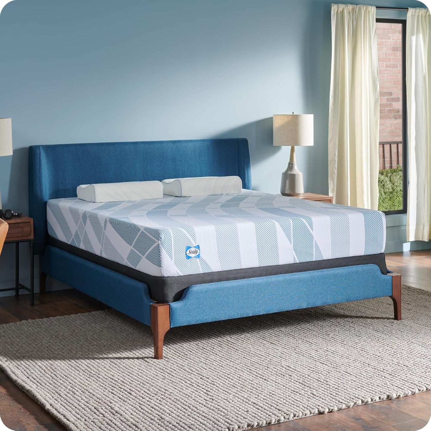 Sealy Dreamlife 10” Foam Mattress-in-a-Box, King, SealyComfort Gel Memory Foam, Surface-Guard Technology, 10 Year Limited Warranty, Made in The USA