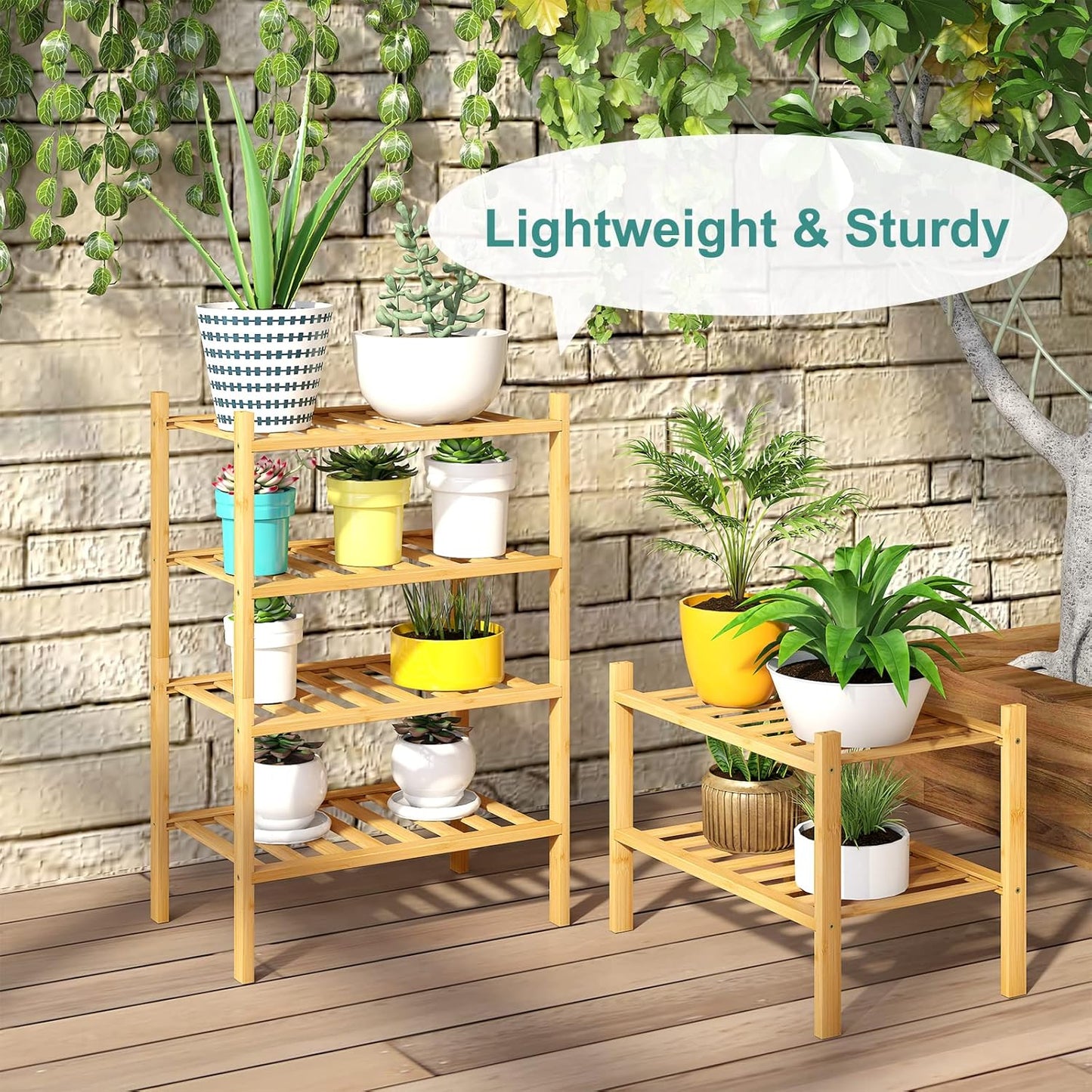 Small Shoe Rack, 2-Tier Shoe Rack for Entryway, Bamboo Wood Shoe Shelf for Closet & Hallway, Long 17.2IN | Beautiful | Functional | Sturdy | Durable