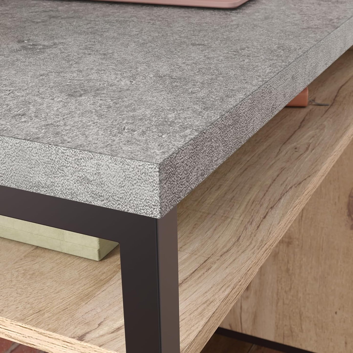 Sauder Market Commons Desk, Prime Oak Finish