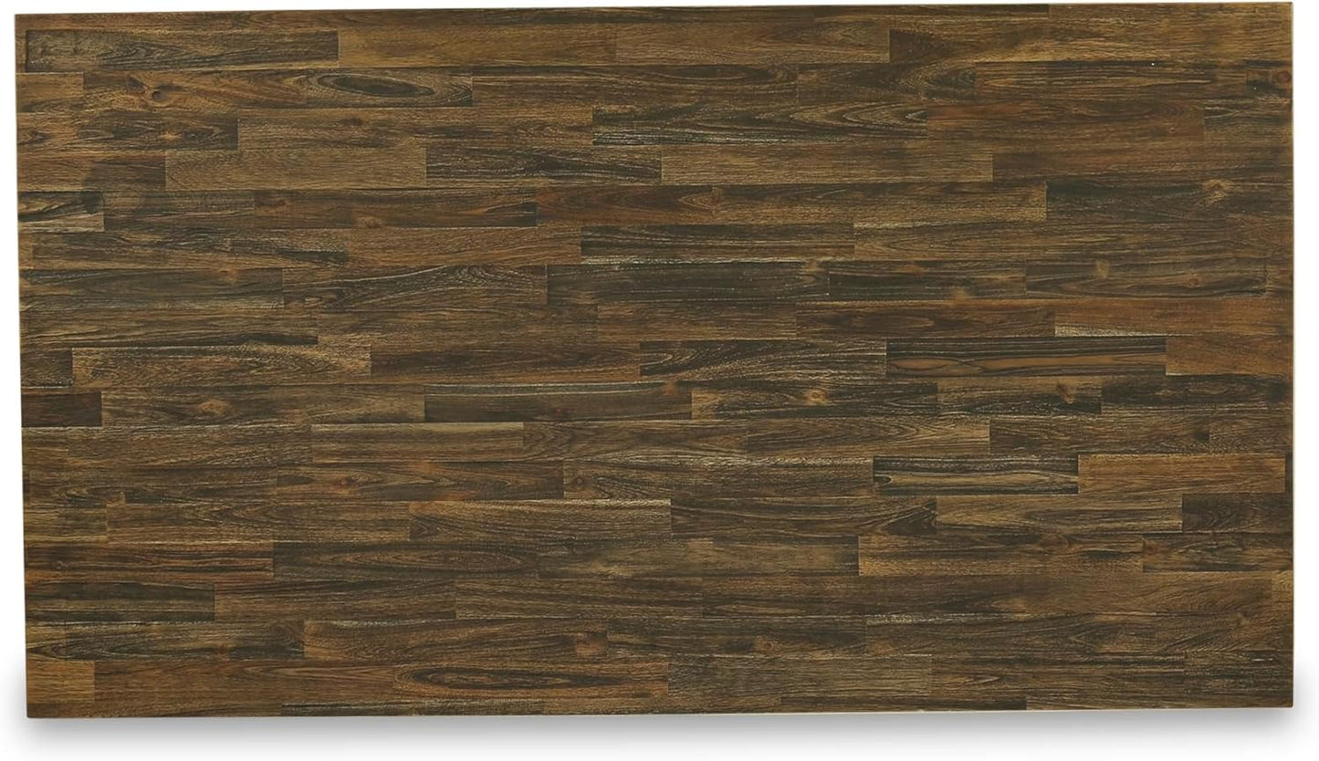 East West Furniture XT077 X-Style Modern Dining Table - a Rectangle Wooden Table Top with Stylish Legs, 40x72 Inch, Multi-Color