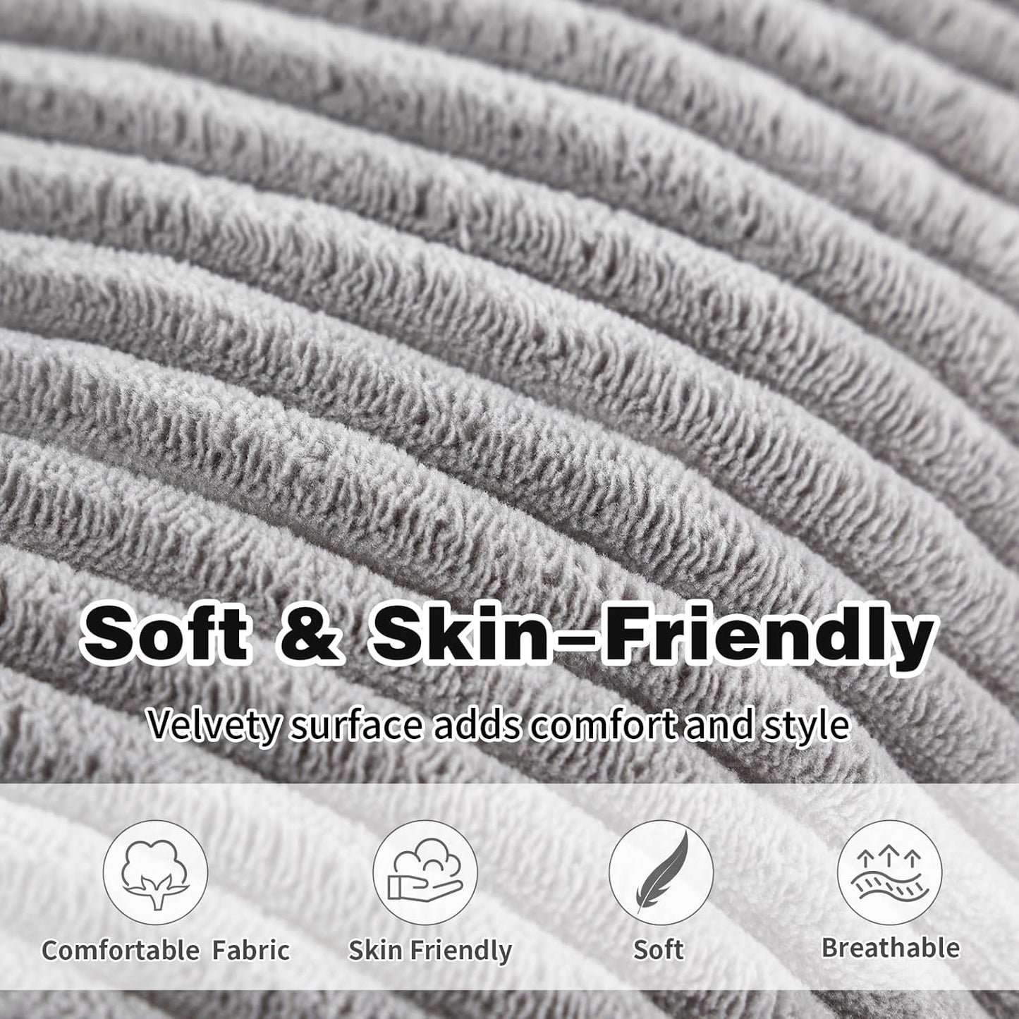 Welnow Accent Lounge Lazy Chair, Comfy Soft Leisure Metal Frame Reading Chair, Upholstered Thick Cushion Seated Recliner Sofa for Living Room, Bedroom, Dorm, Light Grey