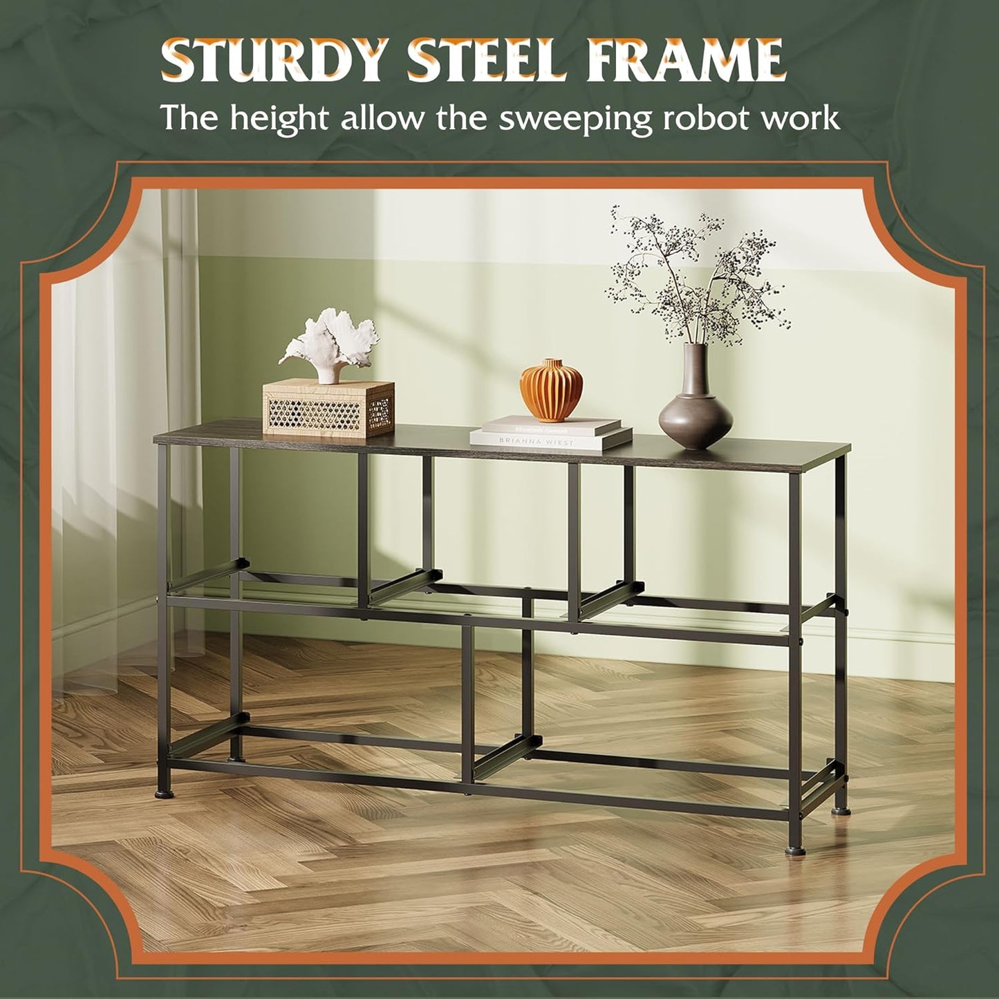 WLIVE Dresser for Bedroom with 5 Drawers, Wide Chest of Drawers, Fabric Dresser, Storage Organizer Unit with Fabric Bins for Closet, Living Room, Hallway, Charcoal Black