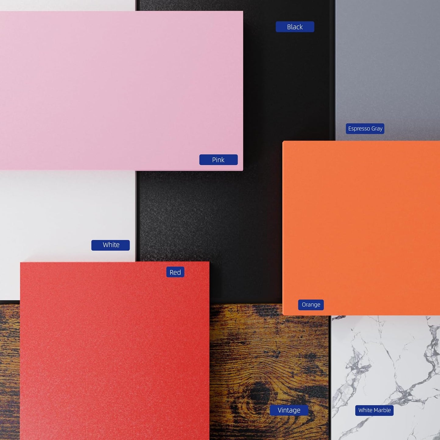 Pamray 47 Inch Small Computer Desk with Monitor Stand, Simple Office Desk with Headphone Hook for Small Spaces, Kids Study Writing Table for Bedroom, Grey