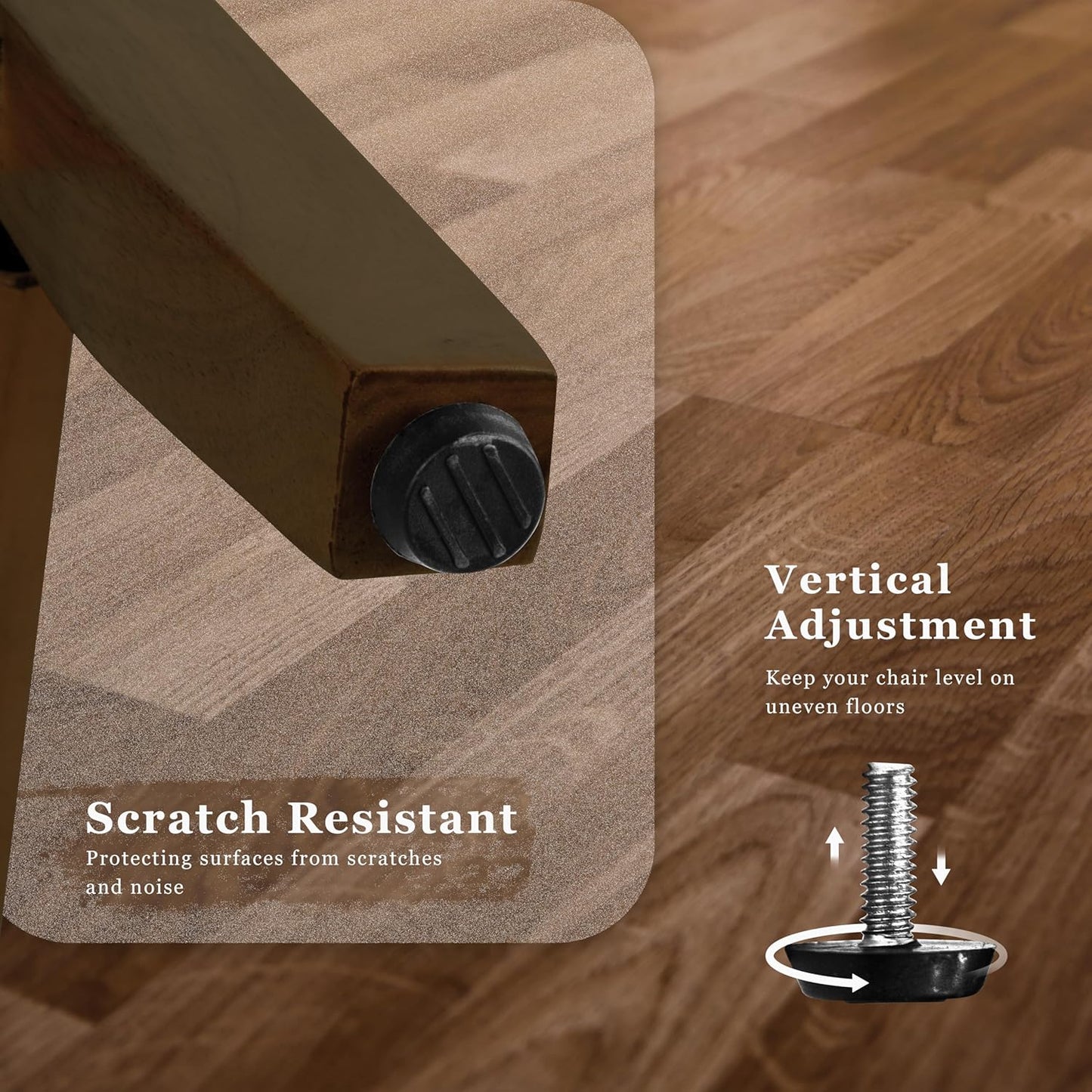 HomePop 24" Open Back Counter Stool Home Décor|Fabric Chairs for Dining Room, Kitchen and Living Room - Gray Woven(Single Pack)