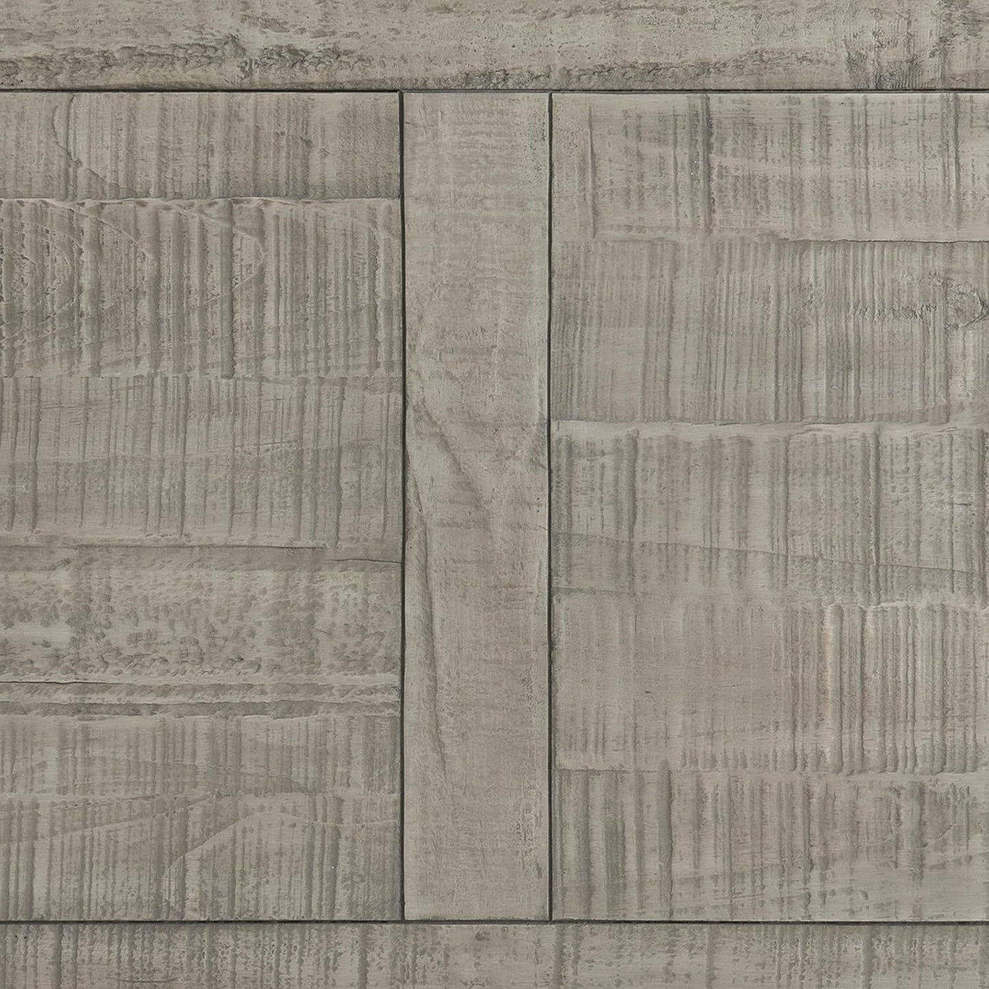 Alaterre Furniture Coffee Table - Industrial Modern Table with Wood Top and Metal Base - Furniture for Living Room, Apartment, or Dorm Room (Gray)