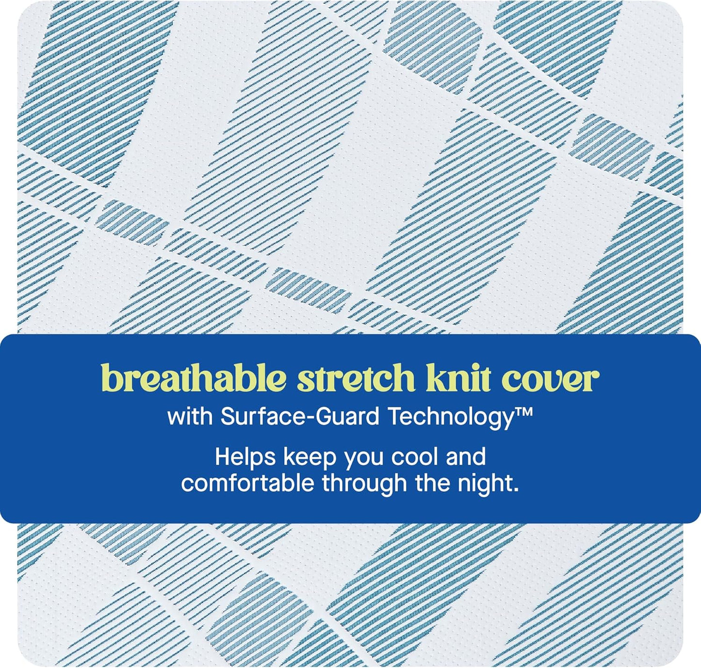 Sealy Dreamlife 12” Hybrid Mattress-in-a-Box, California King, SealyComfort Gel Memory Foam, SealyResponsive Encased Coils, Surface-Guard Technology