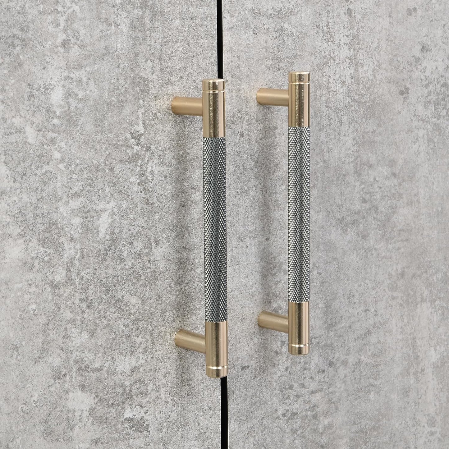 Merax Sideboard Buffet Cabinet with Storage, 4 Door Modern Cupboard w/Cross-Leg Design, Console Table for Kitchen, Dining/Living Room, Grey