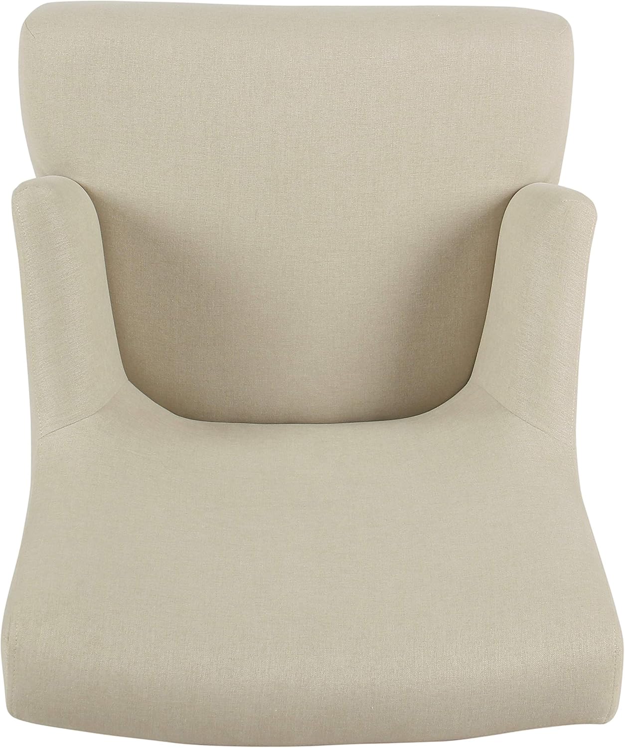 HomePop Home Decor | Upholstered Anywhere Dining Chair | Accent Chairs for Living Room & Bedroom | Decorative Home Furniture (Cream)